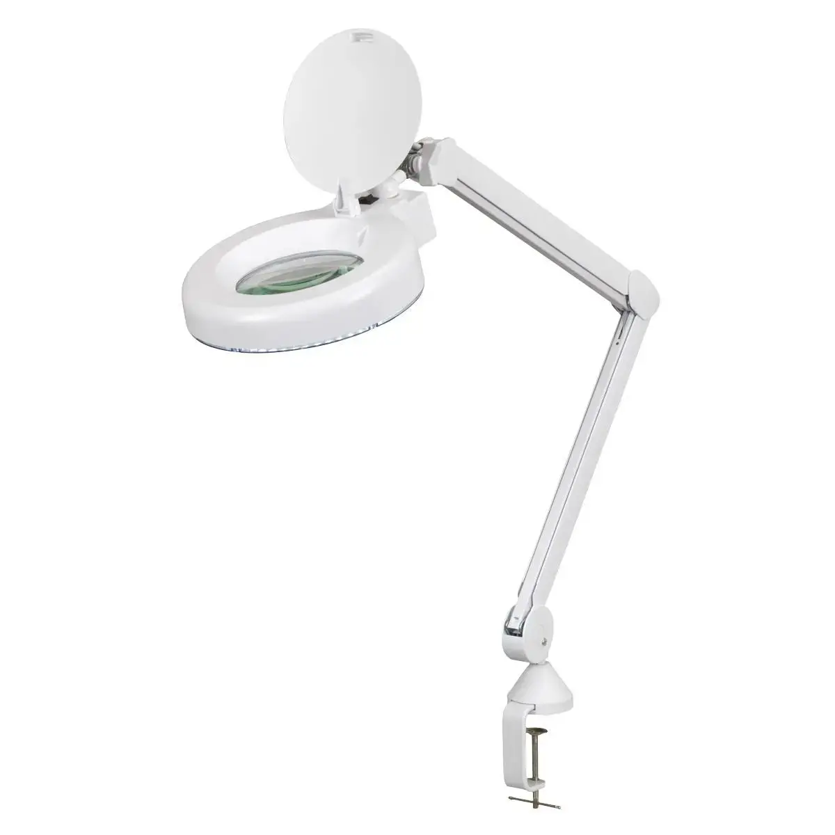 Sealey Bench Mounting Magnifying Worklight 48 Smd Led 230V 1