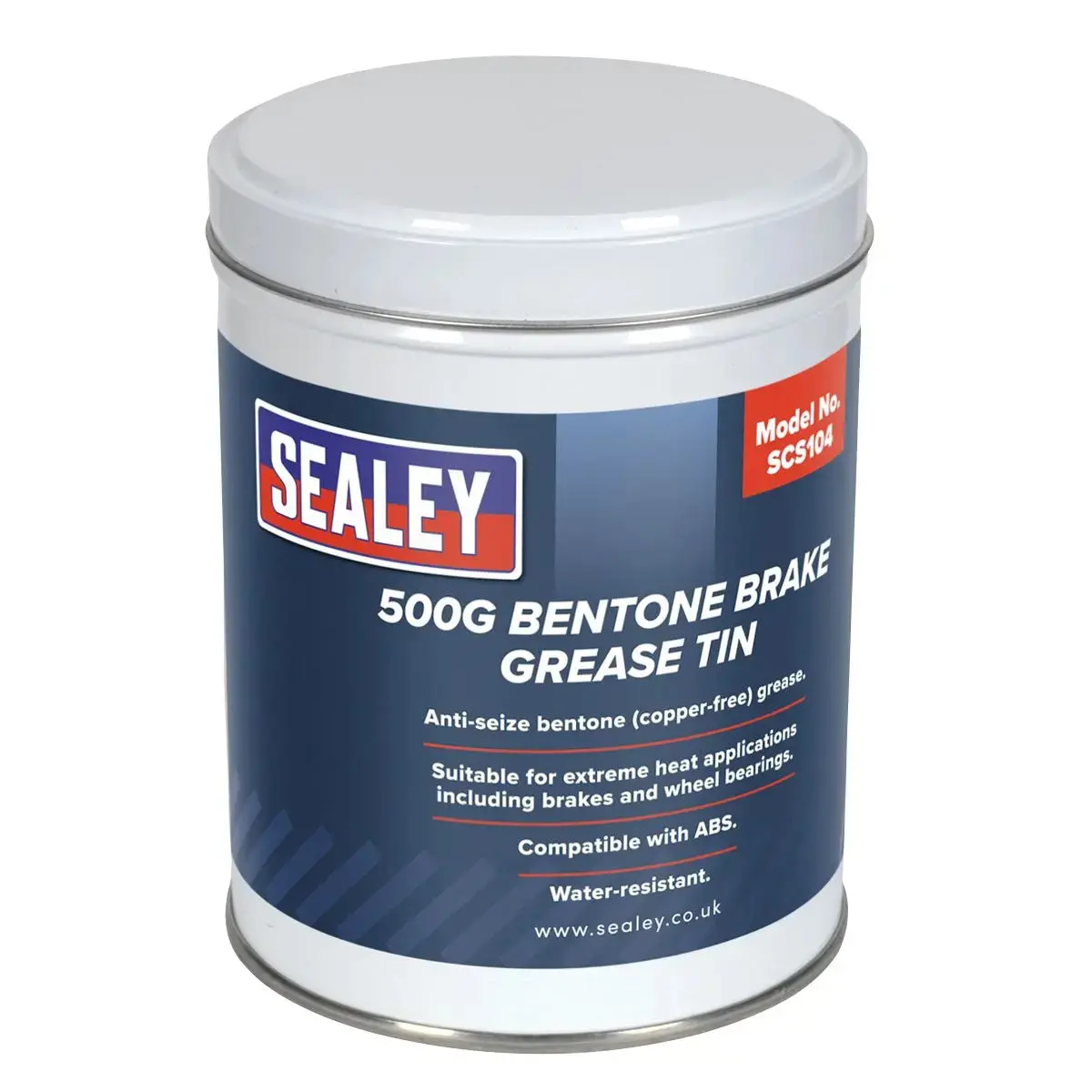 Sealey Bentone Grease For Brakes 500G Tin 1
