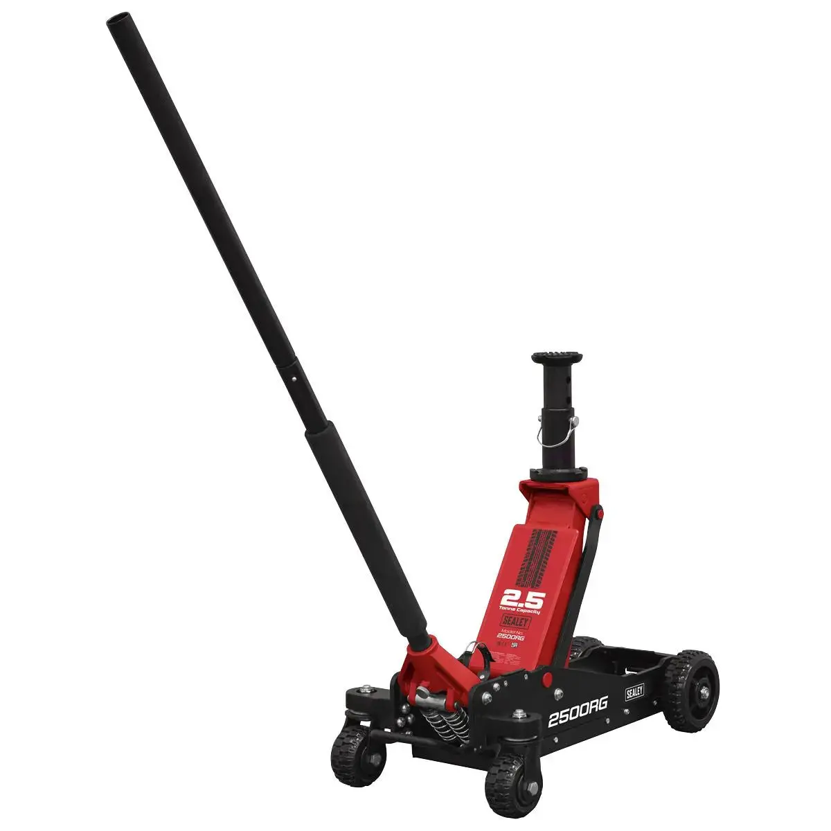 Sealey Big Wheel Hybrid Trolley Jack For Off-Road Vehicles, Suvs, Vans & 4X4s With Super Rocket Lift 2.5 Tonne 1