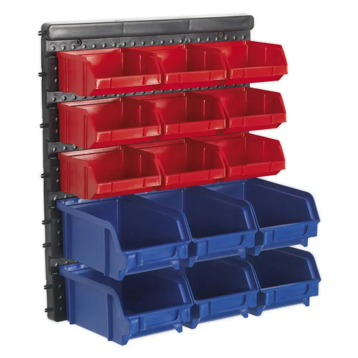 Sealey Bin Storage System Wall Mounting 15 Bins 1