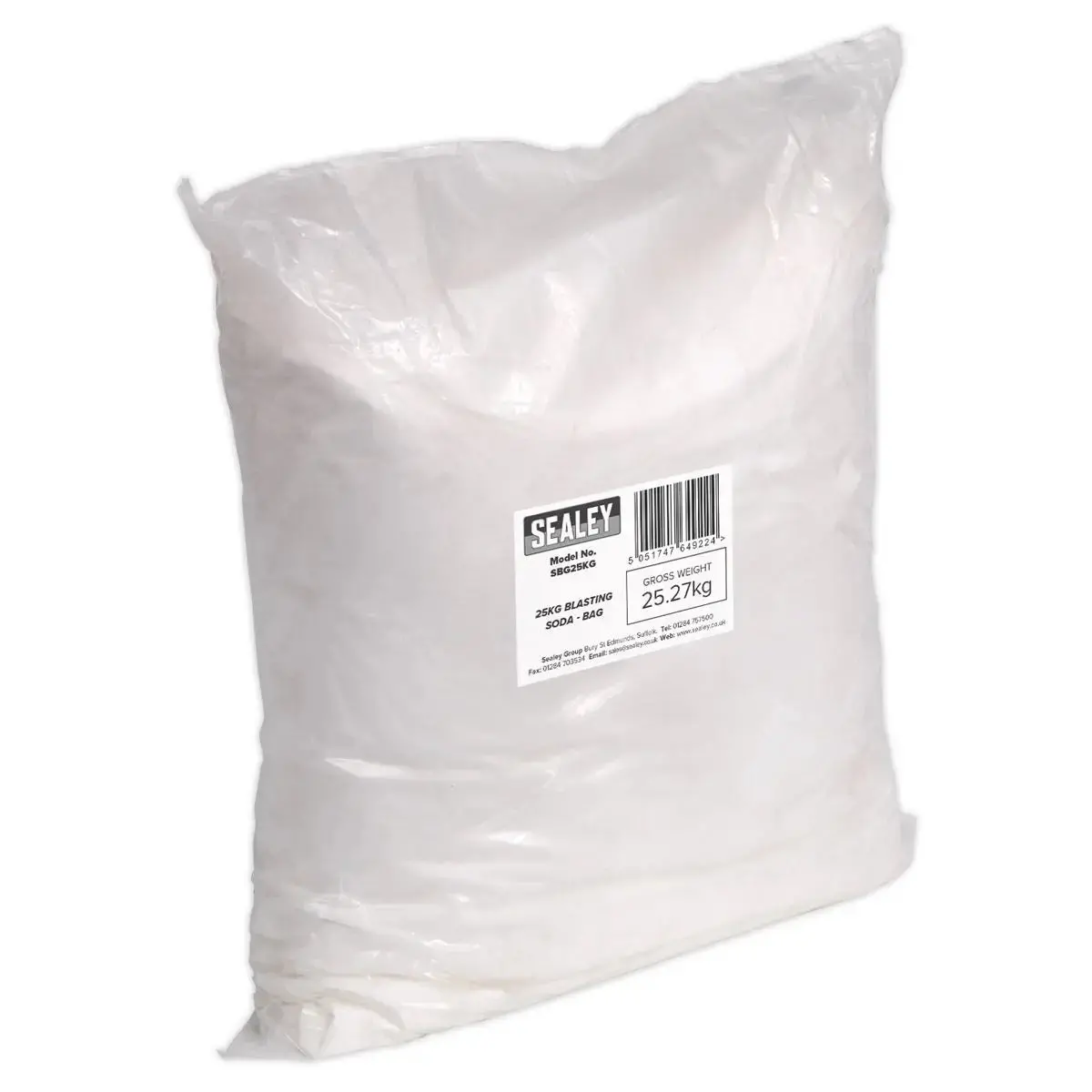 Sealey Blasting Soda 25Kg Bag 1