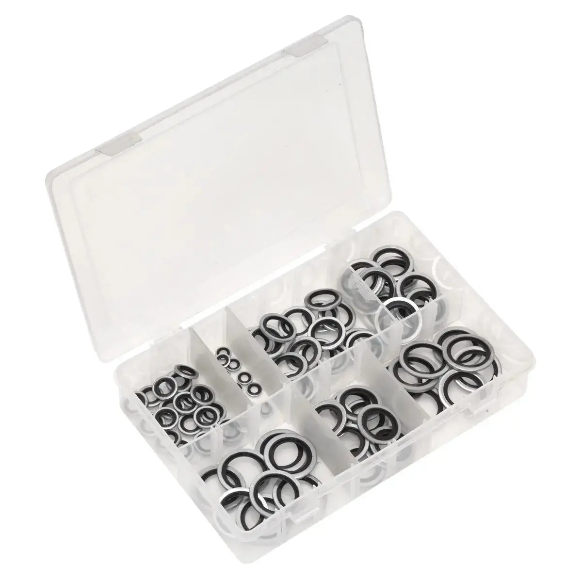 Sealey Bonded Seal (Dowty Seal) Assortment 84Pc - Bsp 1