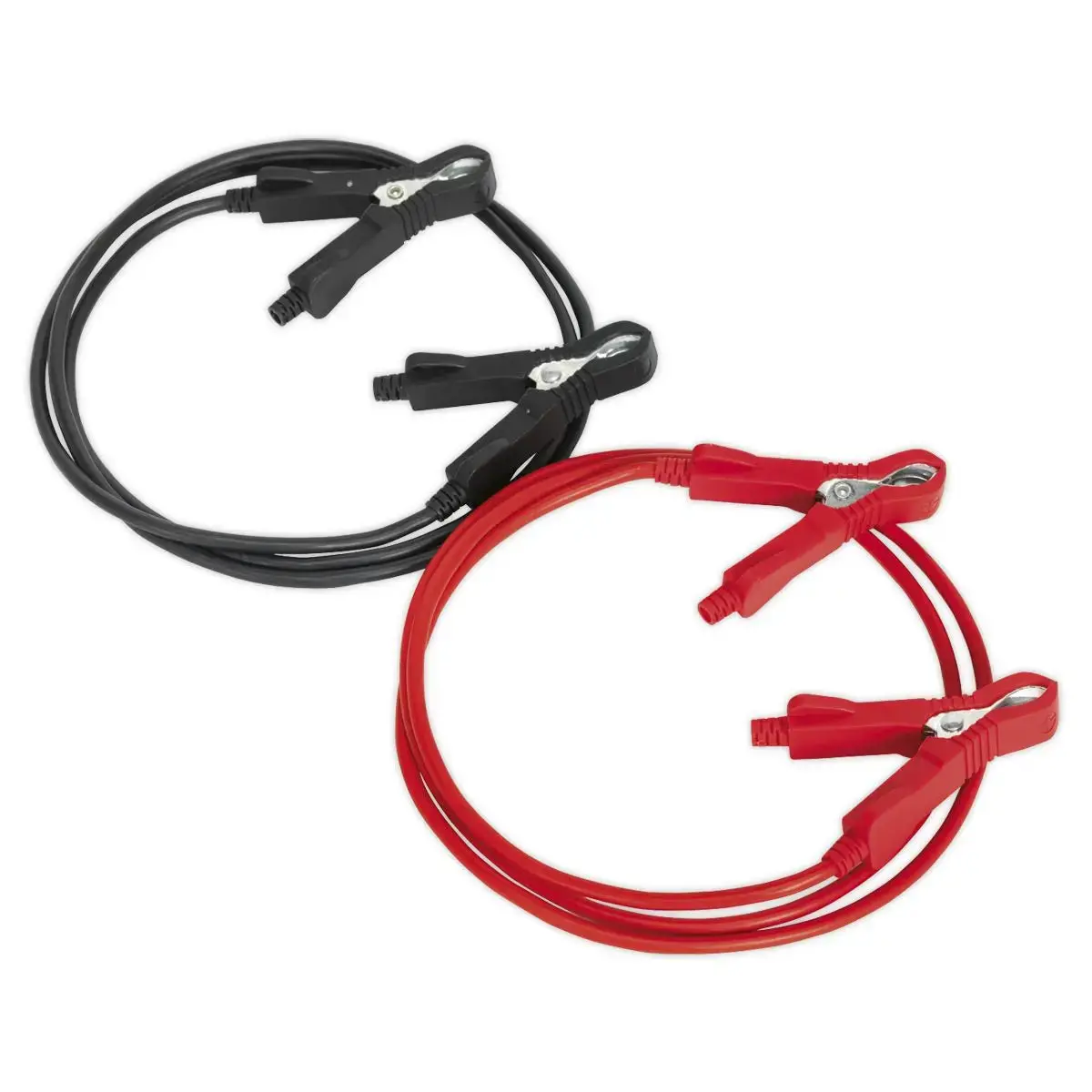 Sealey Booster Cables - 5Mm² X 1.5M Copper 100A Motorcycle 1