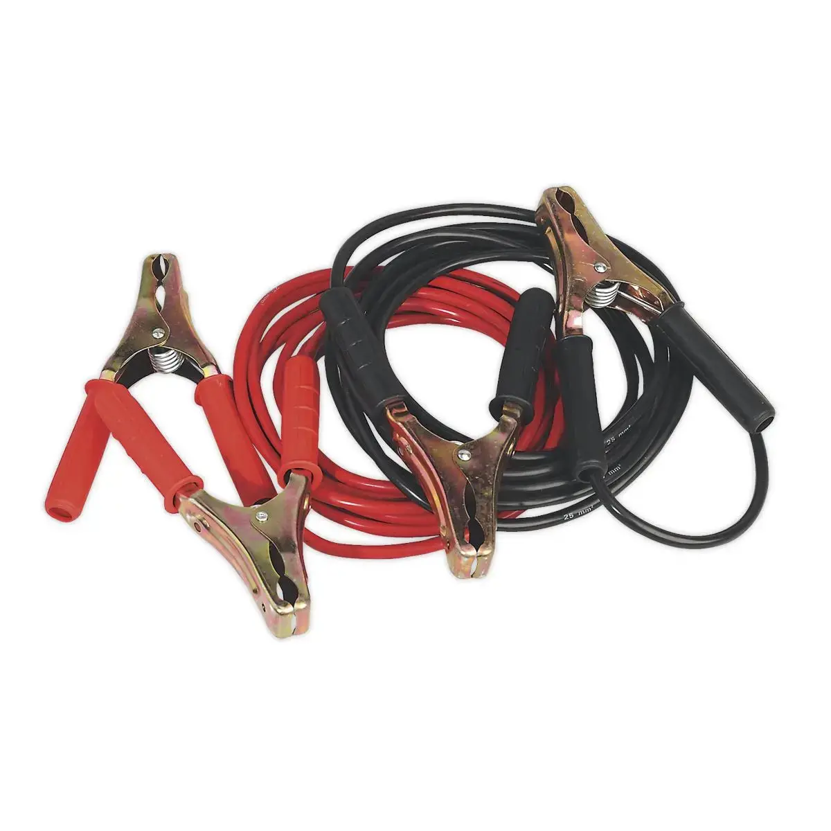 Sealey Booster Cables Heavy-Duty - 25Mm² X 5M Copper 600A 1