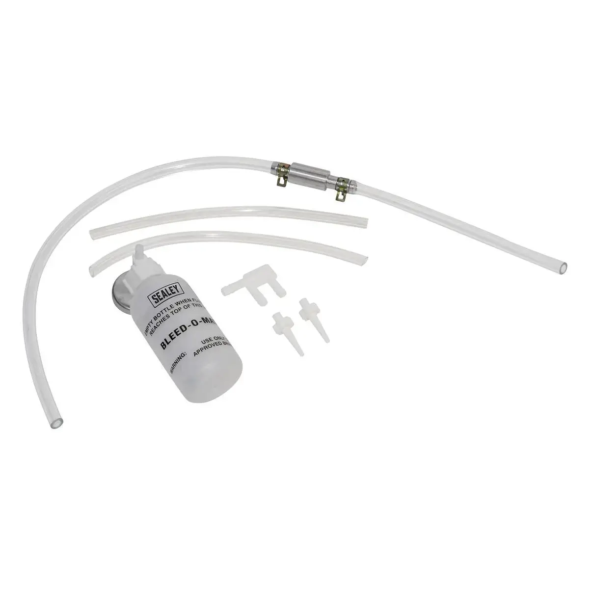 Sealey Brake Bleeder Set With Container 1