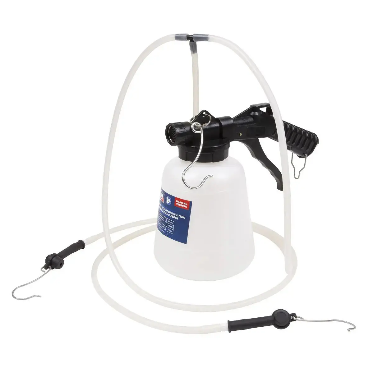 Sealey Brake Caliper/Clutch Bleeder 1L Pneumatic Vacuum Single & Twin 1