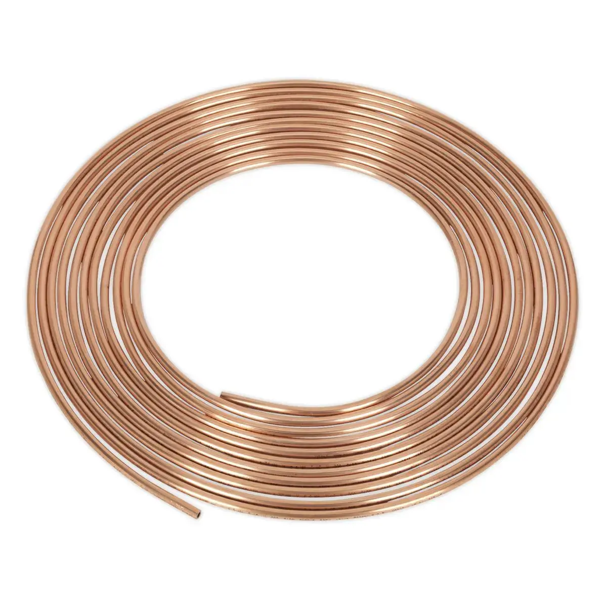 Sealey Brake Pipe Copper Tubing 22 Gauge 3/16" X 25Ft Bs En 12449 C106 1