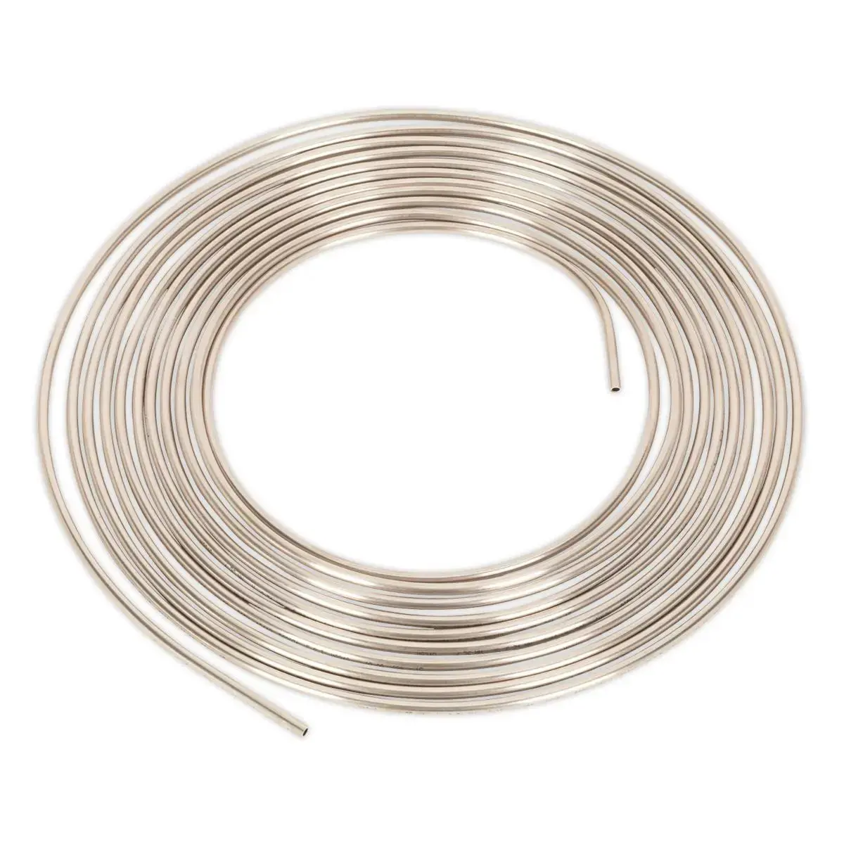 Sealey Brake Pipe Seamless Tube Cupro-Nickel 22 Gauge 3/16" X 25Ft Bs En 12449 Cw024a 1