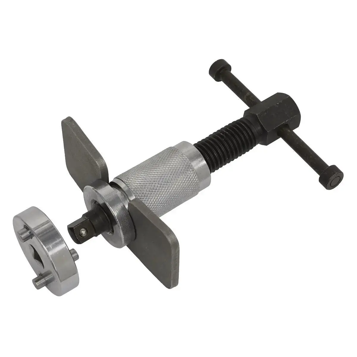 Sealey Brake Piston Wind-Back Tool With Double Adaptor Caliper Pads Garage 1