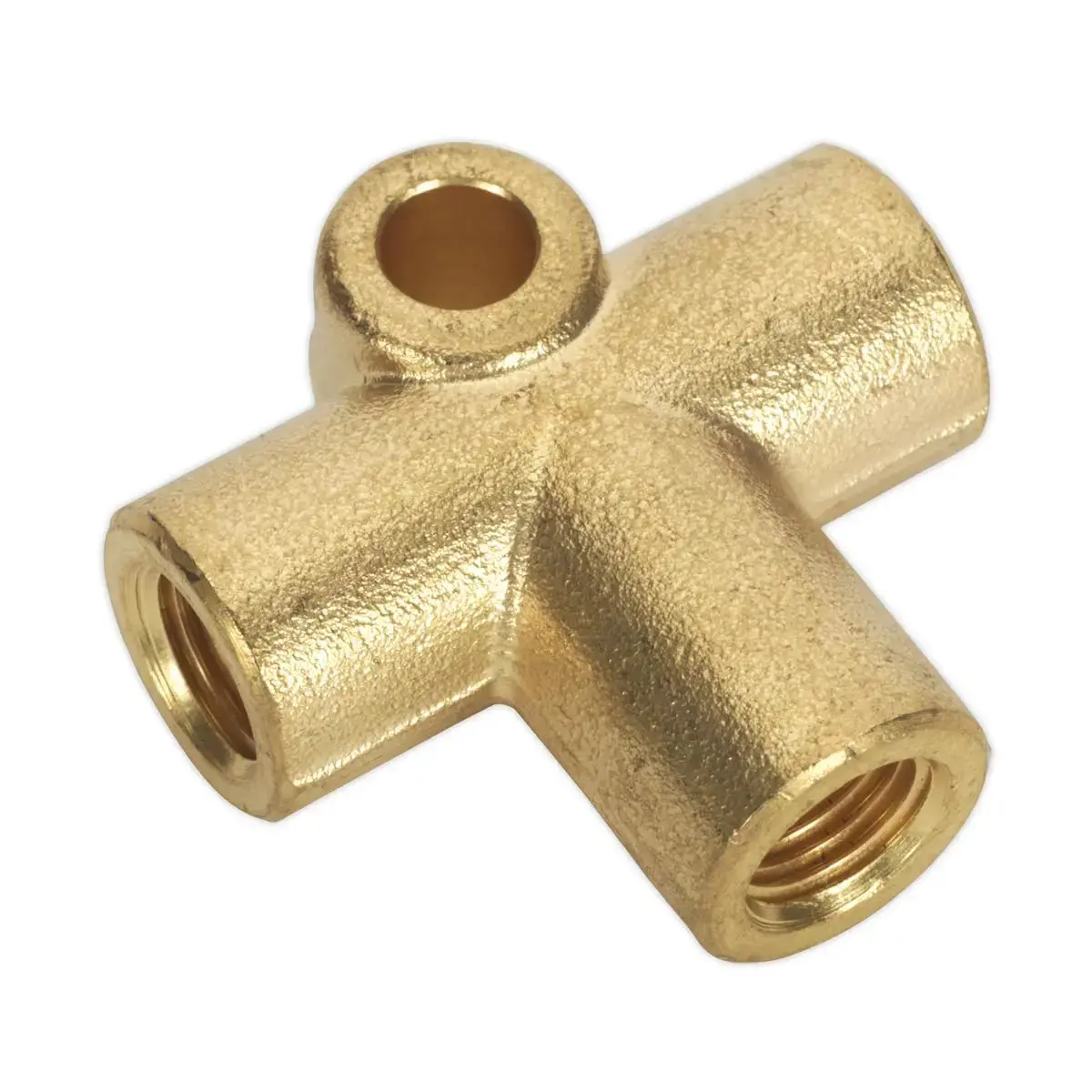 Sealey Brake Tube Connector 3/8"Unf X 24Tpi 3-Way 1