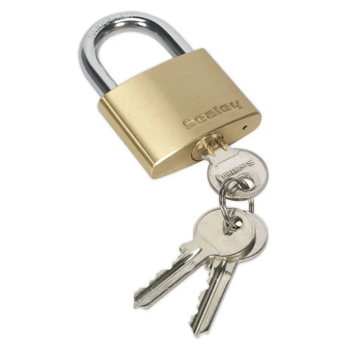 Sealey Brass Body Padlock 50Mm 1