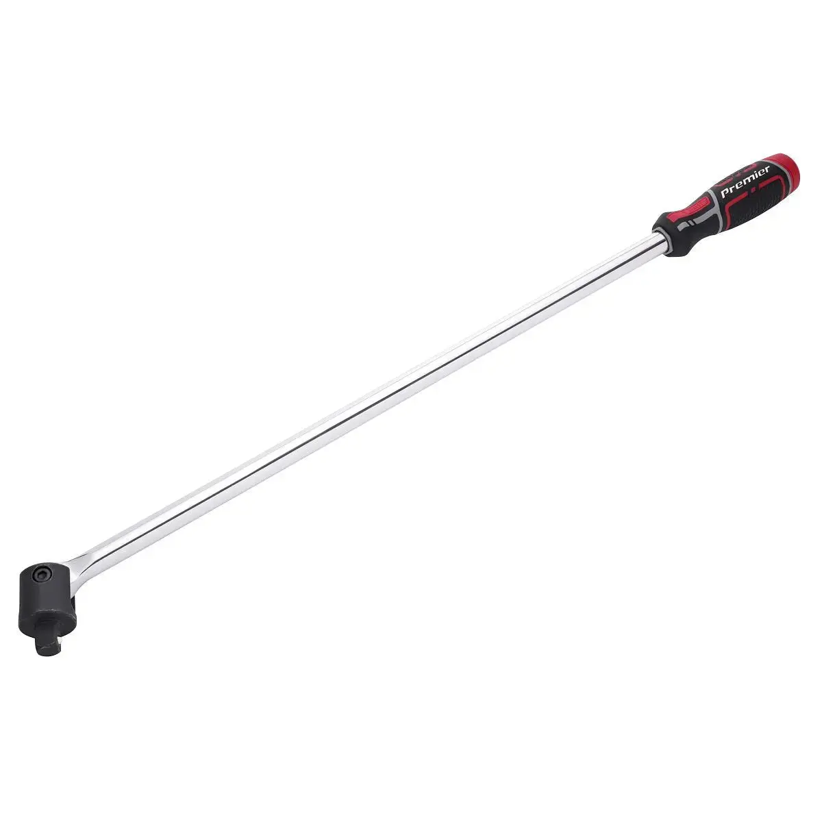 Sealey Breaker Bar 600Mm 1/2" Drive Red Premier Wheel Wrench Cracker Knuckle 1