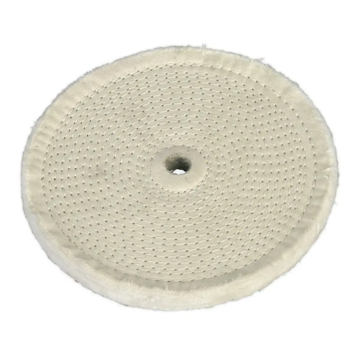 Sealey Buffing Wheel Ø200 X 16Mm Ø16mm Bore Fine 1