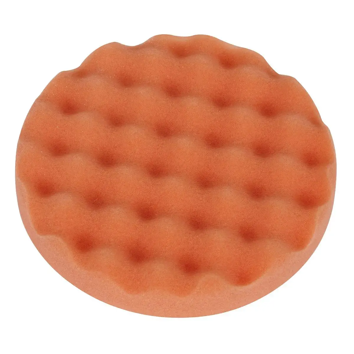 Sealey Buffing & Polishing Foam Head Hook & Loop Ø150 X 25Mm Orange/Firm 1