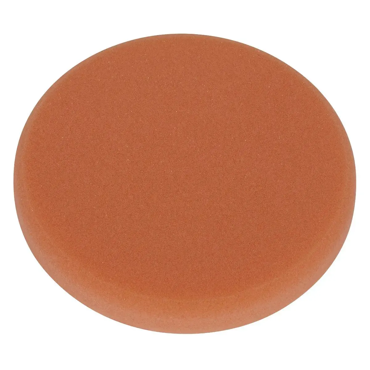 Sealey Buffing & Polishing Foam Head Hook-And-Loop Ø150 X 25Mm Orange/Firm 1