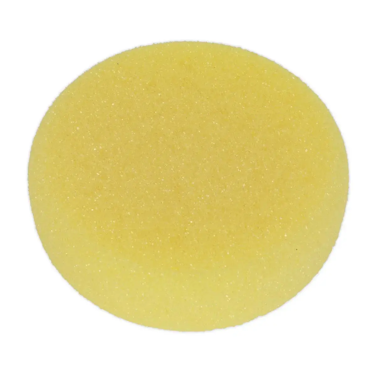 Sealey Buffing & Polishing Foam Head Hook-And-Loop Ø150 X 50Mm Yellow/Coarse 1