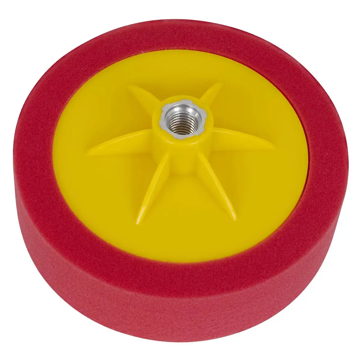 Sealey Buffing & Polishing Foam Head Ø150 X 50Mm M14 X 2Mm Red/Ultra-Soft 1