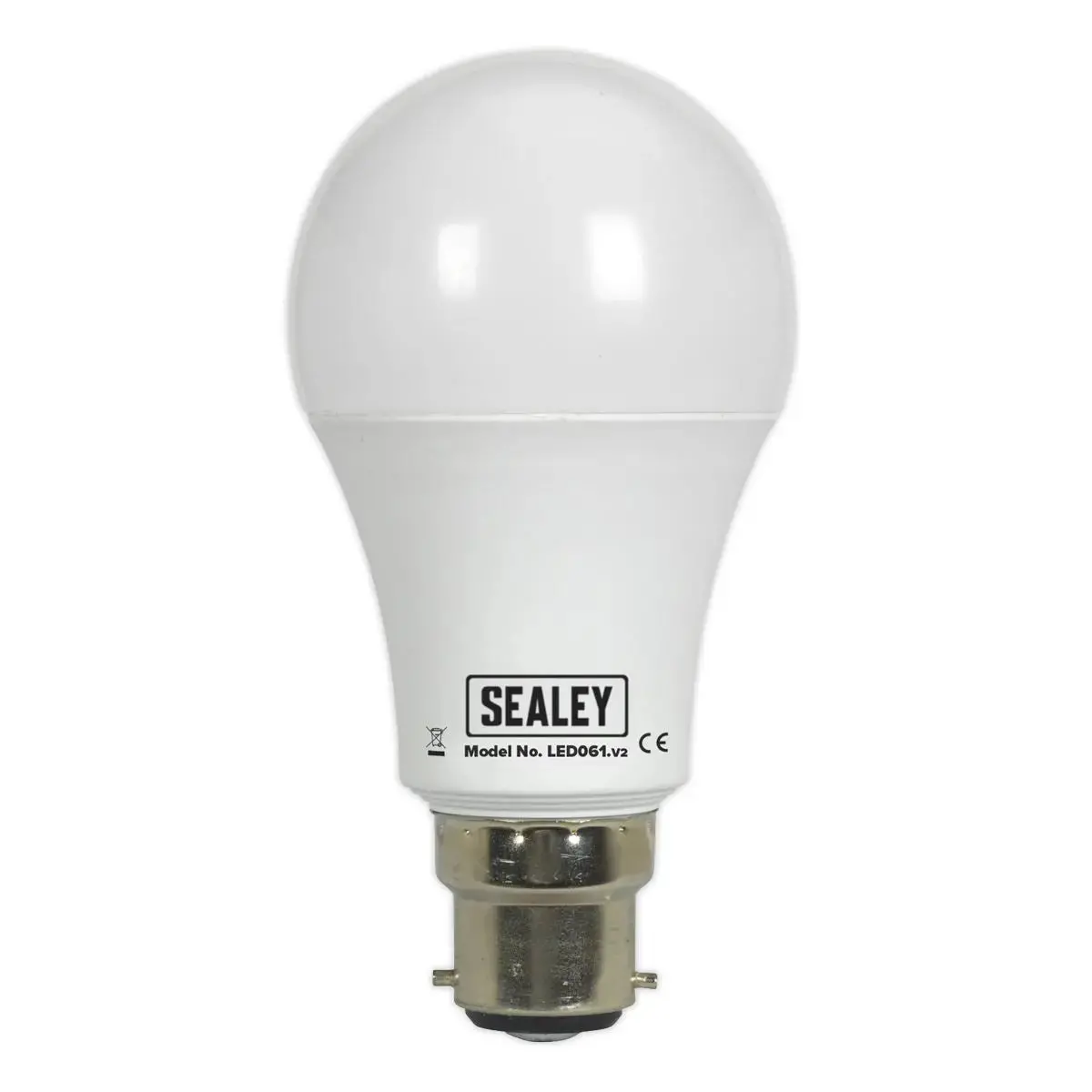 Sealey Bulb 9W/230V Smd Led 6500K B22 Bayonet Cap - White Light 1