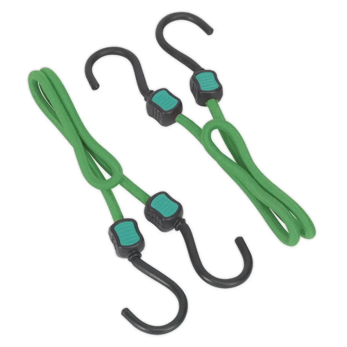 Sealey Bungee Cord Set 2Pc 610Mm 1