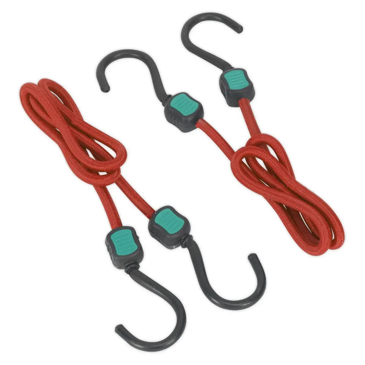 Sealey Bungee Cord Set 2Pc 760Mm 1