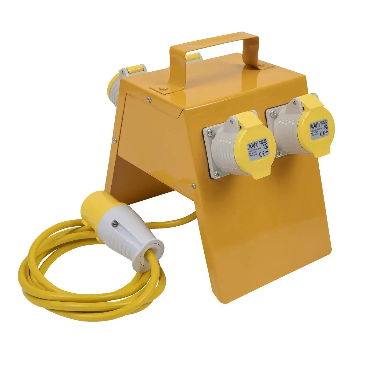 Sealey Cee 4-Way Splitter Box 1.5Mm Cable 16A Plug 1