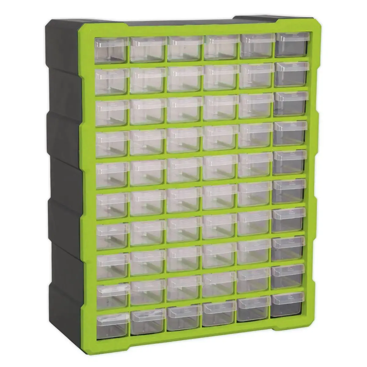 Sealey Cabinet Box 60 Drawer - Green/Black 1