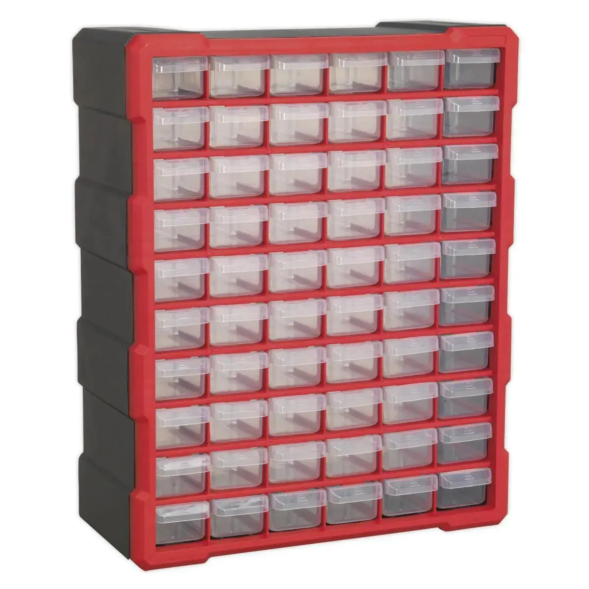Sealey Cabinet Box 60 Drawer - Red/Black 1