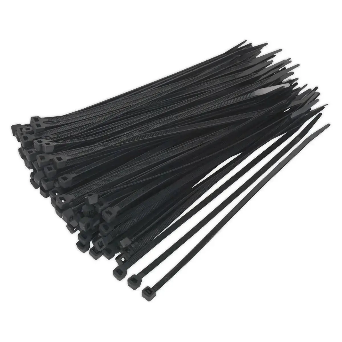 Sealey Cable Tie 200 X 4.8Mm Black Pack Of 100 1