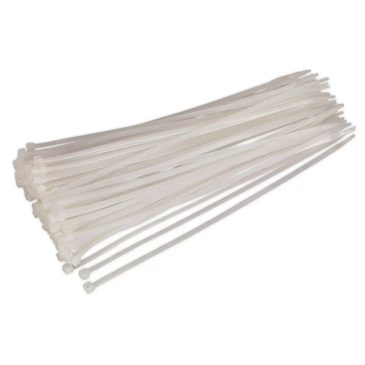 Sealey Cable Tie 300 X 4.8Mm White Pack Of 100 1
