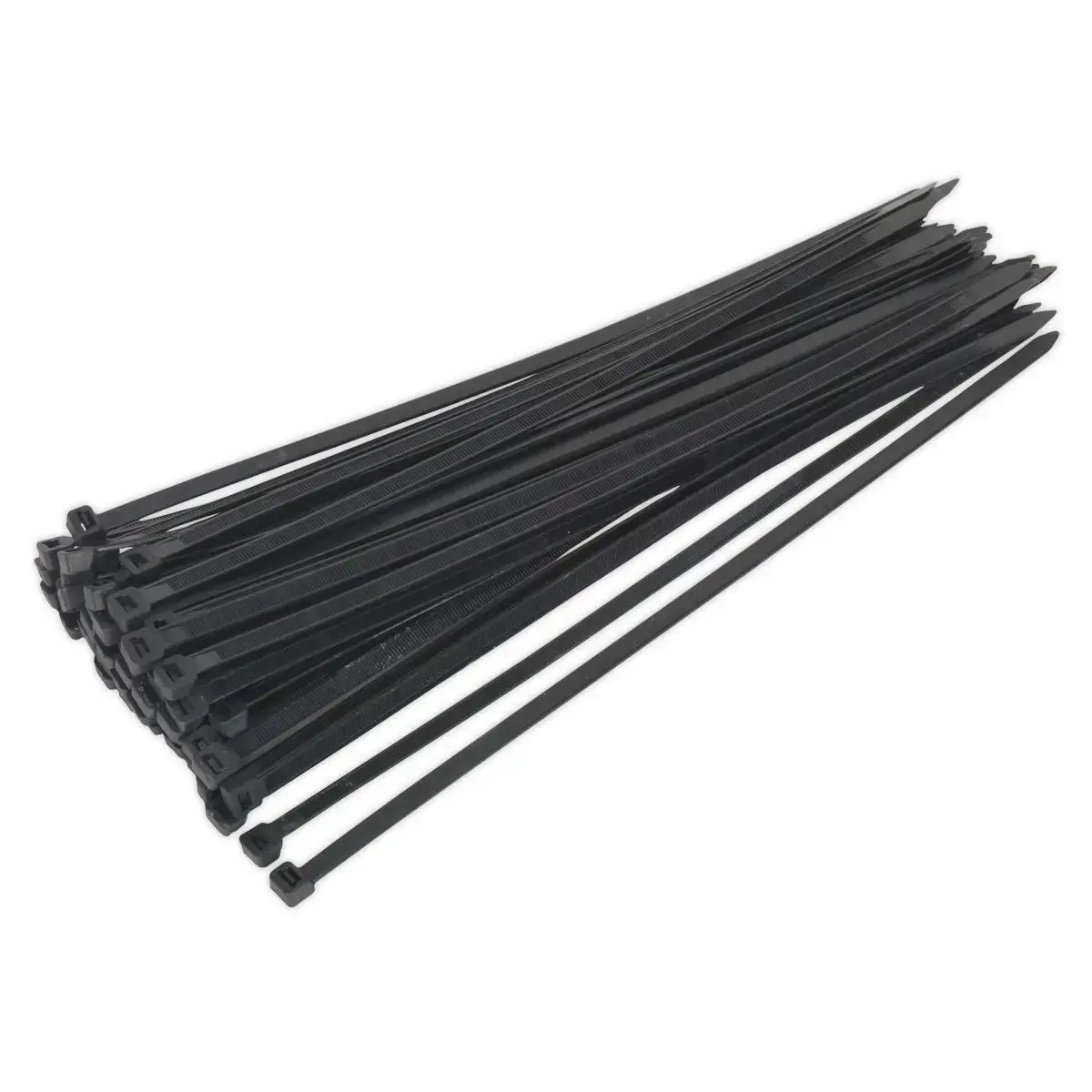 Sealey Cable Tie 350 X 7.6Mm Black Pack Of 50 1