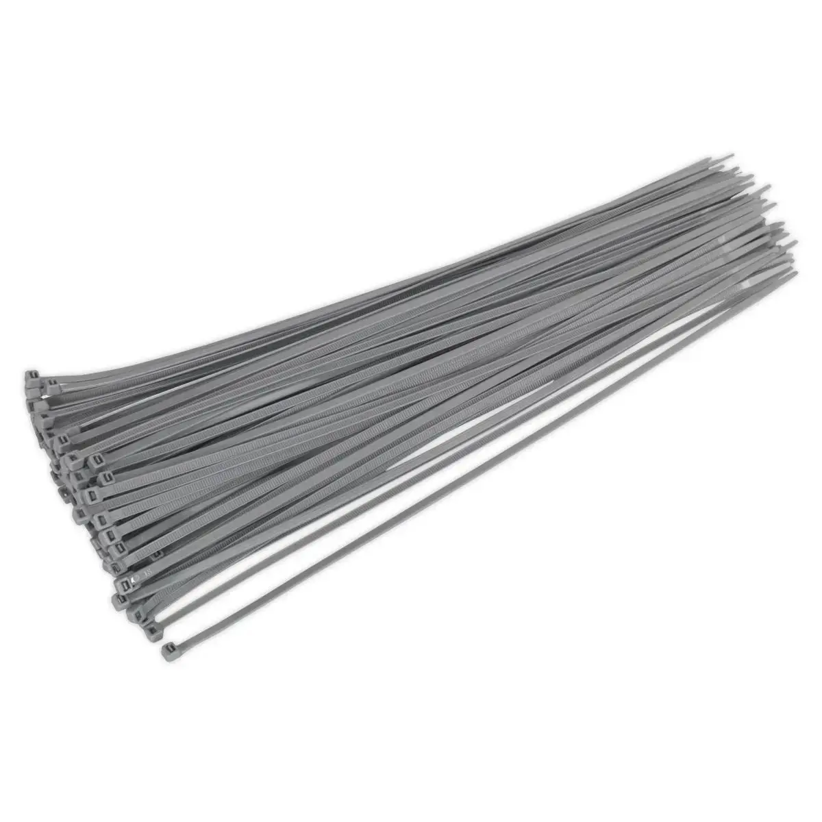 Sealey Cable Tie 380 X 4.4Mm Silver Pack Of 100 1