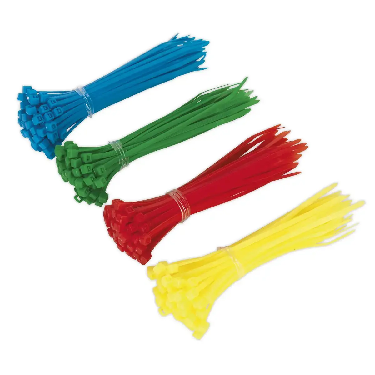 Sealey Cable Tie Assortment 100 X 2.5Mm Pack Of 200 1