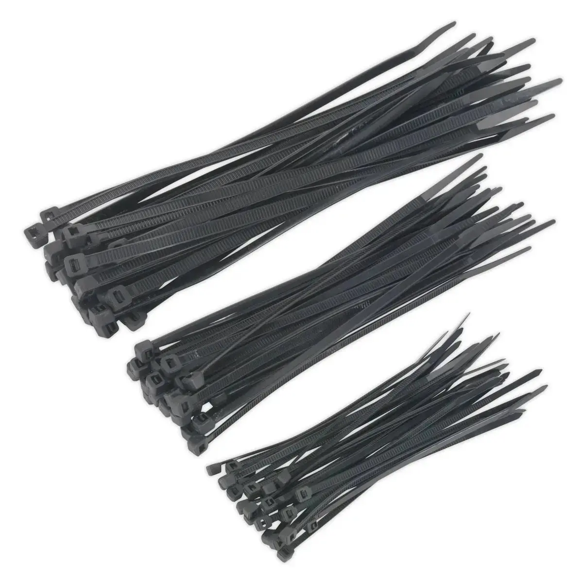 Sealey Cable Tie Assortment Black Pack Of 75 1