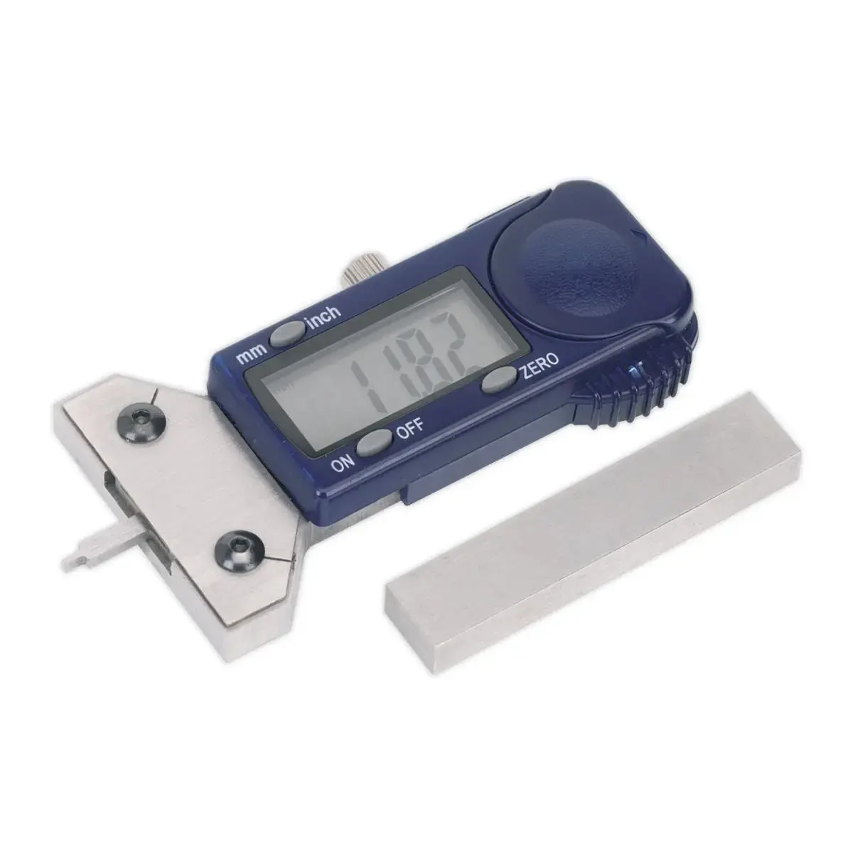 Sealey Calibrated Digital Tyre Tread Depth Gauge Vosa Approved Mot Testing 1