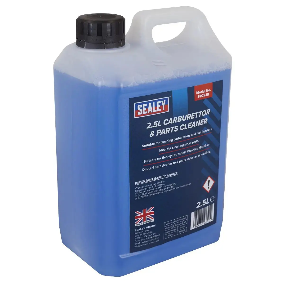 Sealey Carburettor & Parts Cleaner 2.5L 1