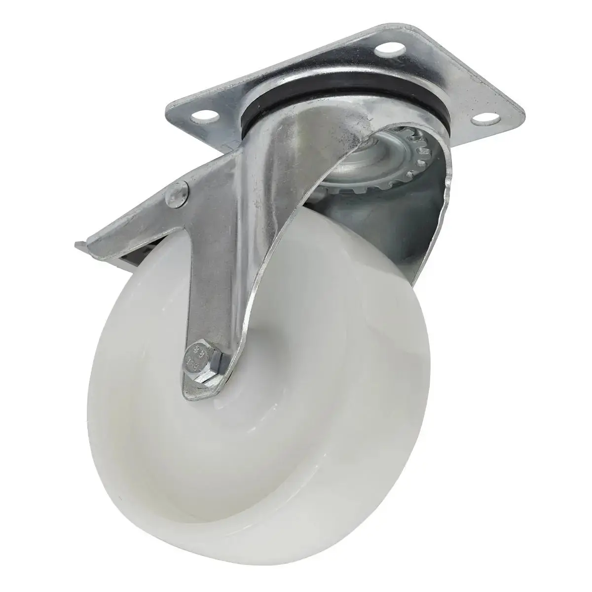 Sealey Castor Wheel Swivel Plate With Total Lock Ø125mm 1