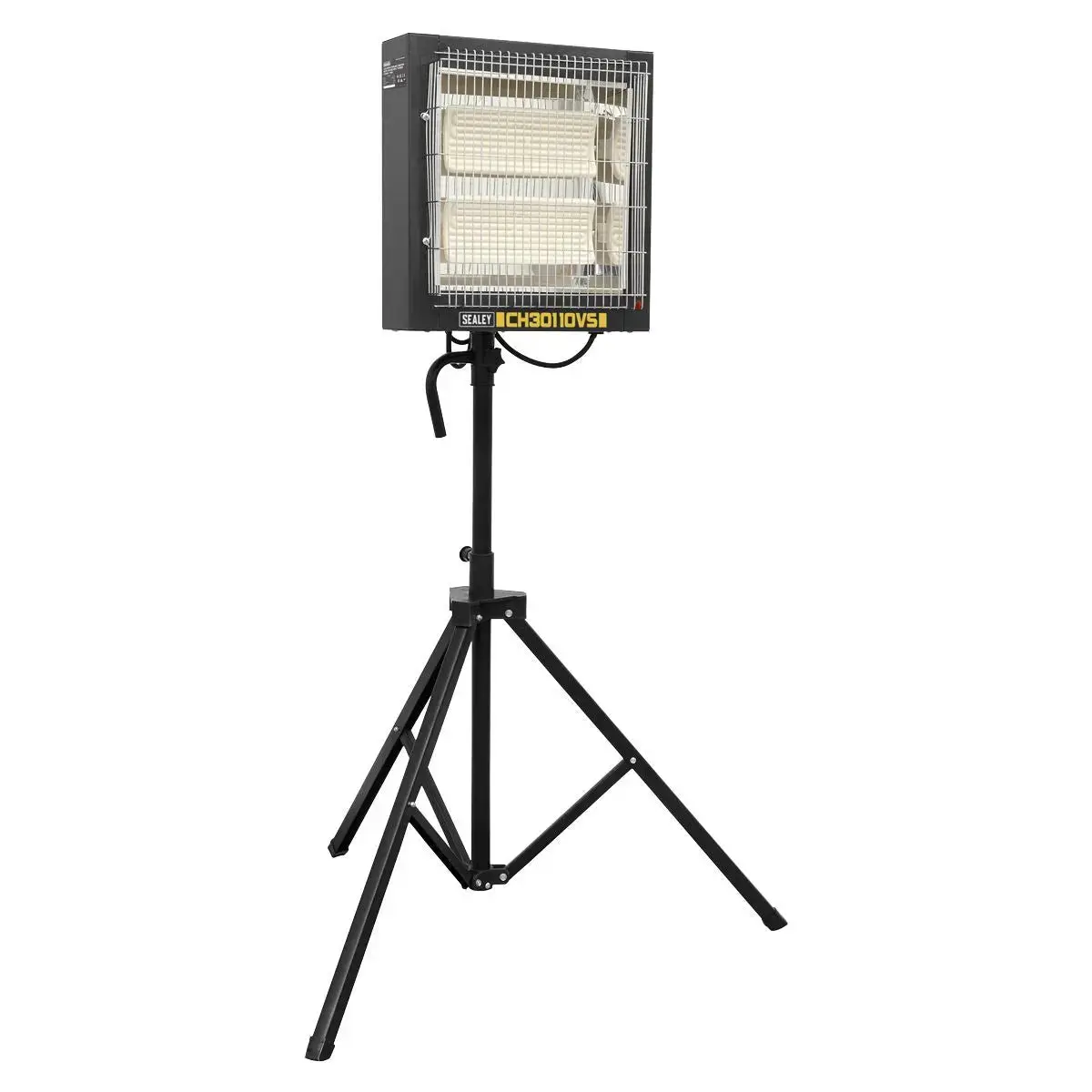 Sealey Ceramic Heater With Tripod Stand 1.2/2.4Kw - 110V 1