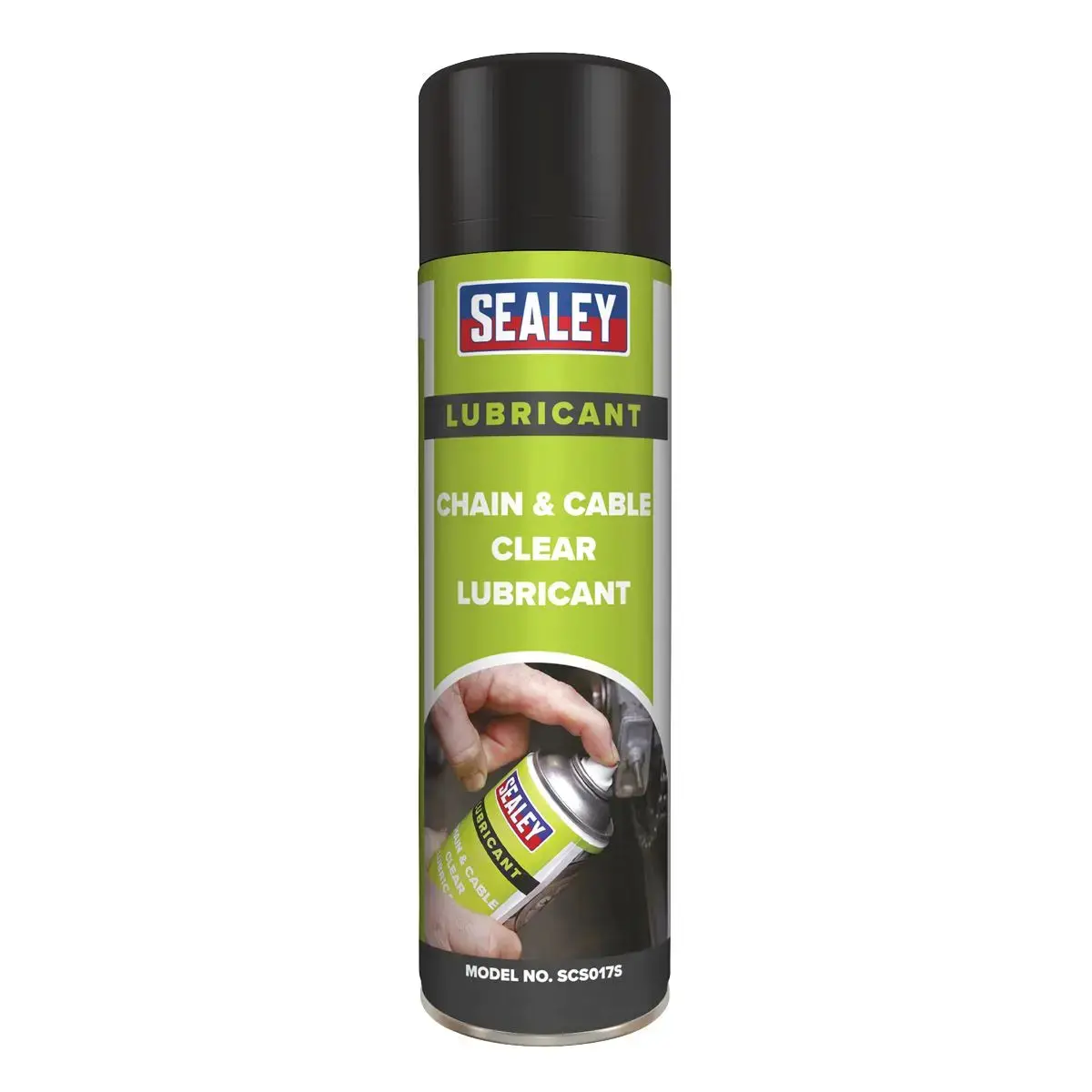 Sealey Chain & Cable Clear Lubricant 500Ml Pack Of 6 1