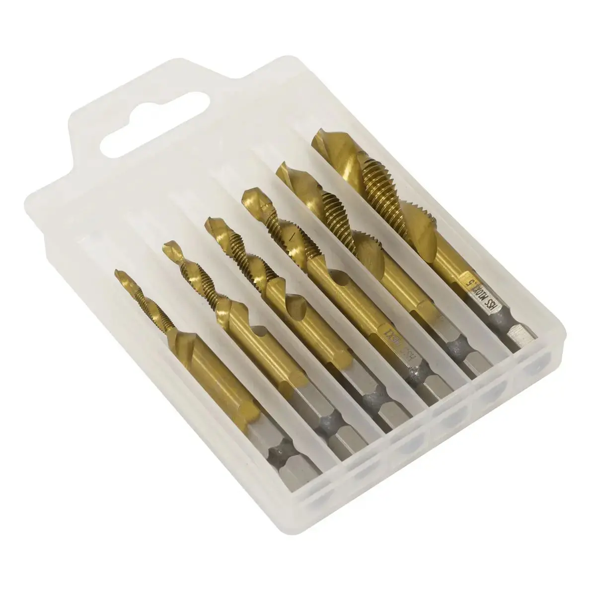 Sealey Combination Drill & Tap Bit Set 6Pc 1