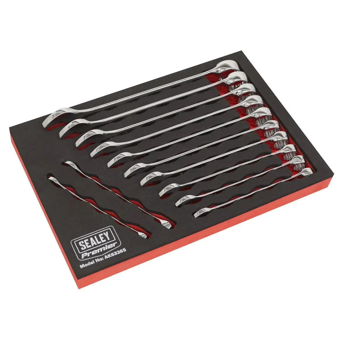 Sealey Combination Spanner Set Metric Premier Hand Tool Wrench Garage Open End 1
