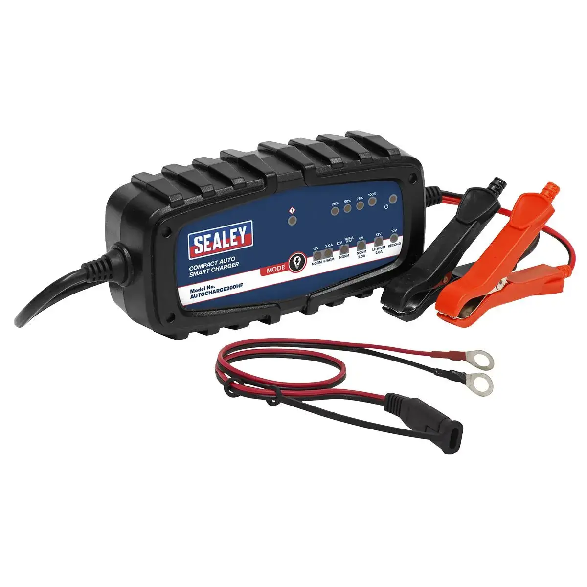 Sealey Compact Auto Smart Charger & Maintainer 2A 6/12V 1