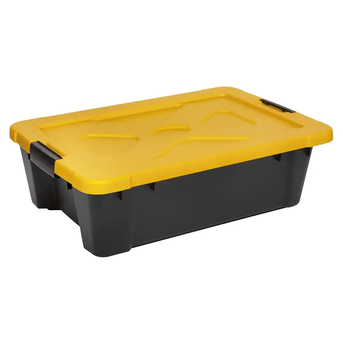 Sealey Composite Stackable Storage Box With Lid 27L 1