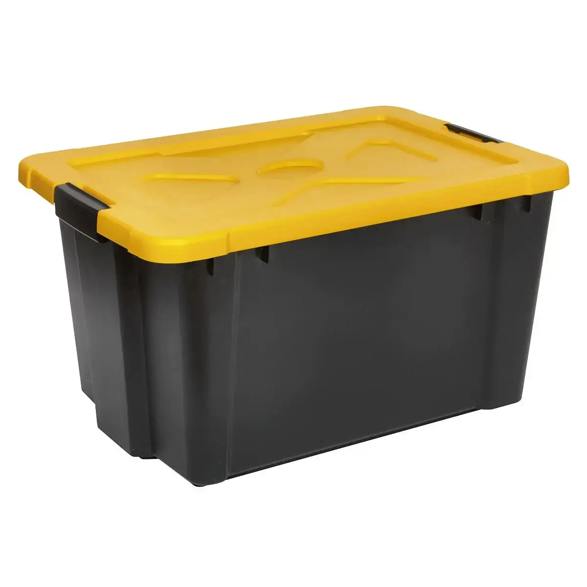 Sealey Composite Stackable Storage Box With Lid 54L 1