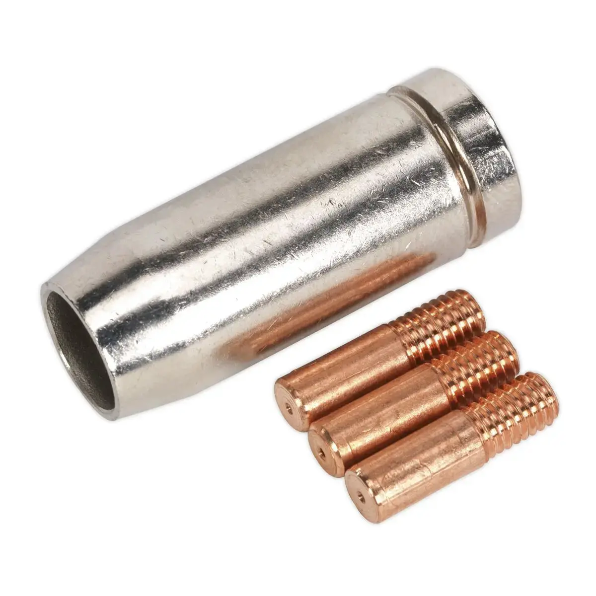Sealey Conical Nozzle X 1 Contact Tip 0.6Mm X 3 Mb14 1