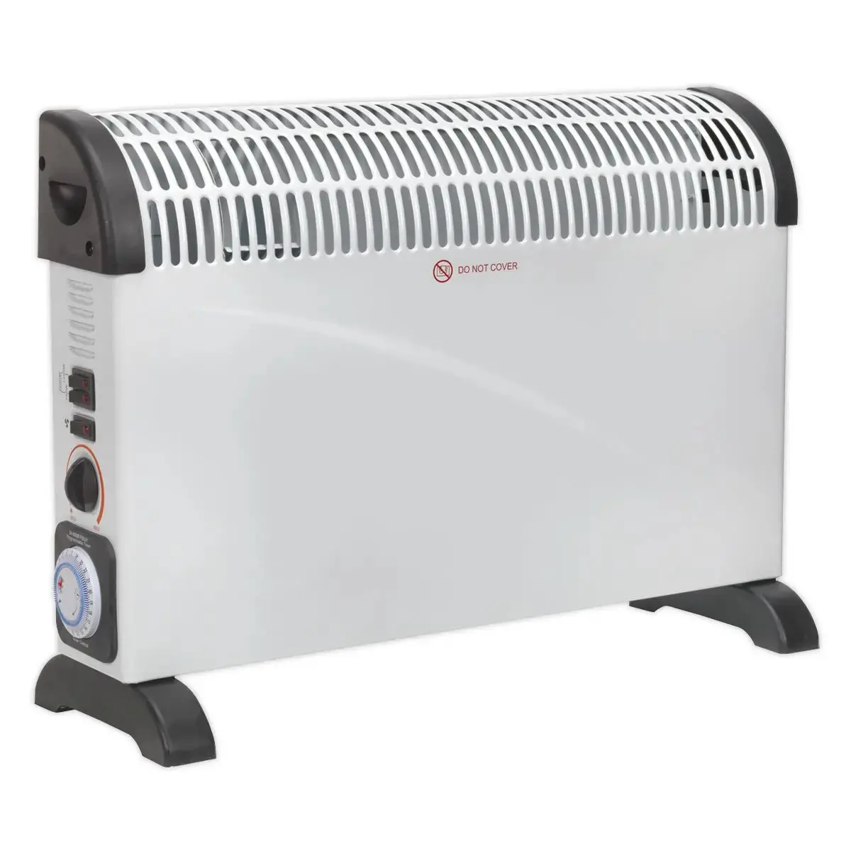 Sealey Convector Heater 2000W/230V With Turbo, Timer & Thermostat 1