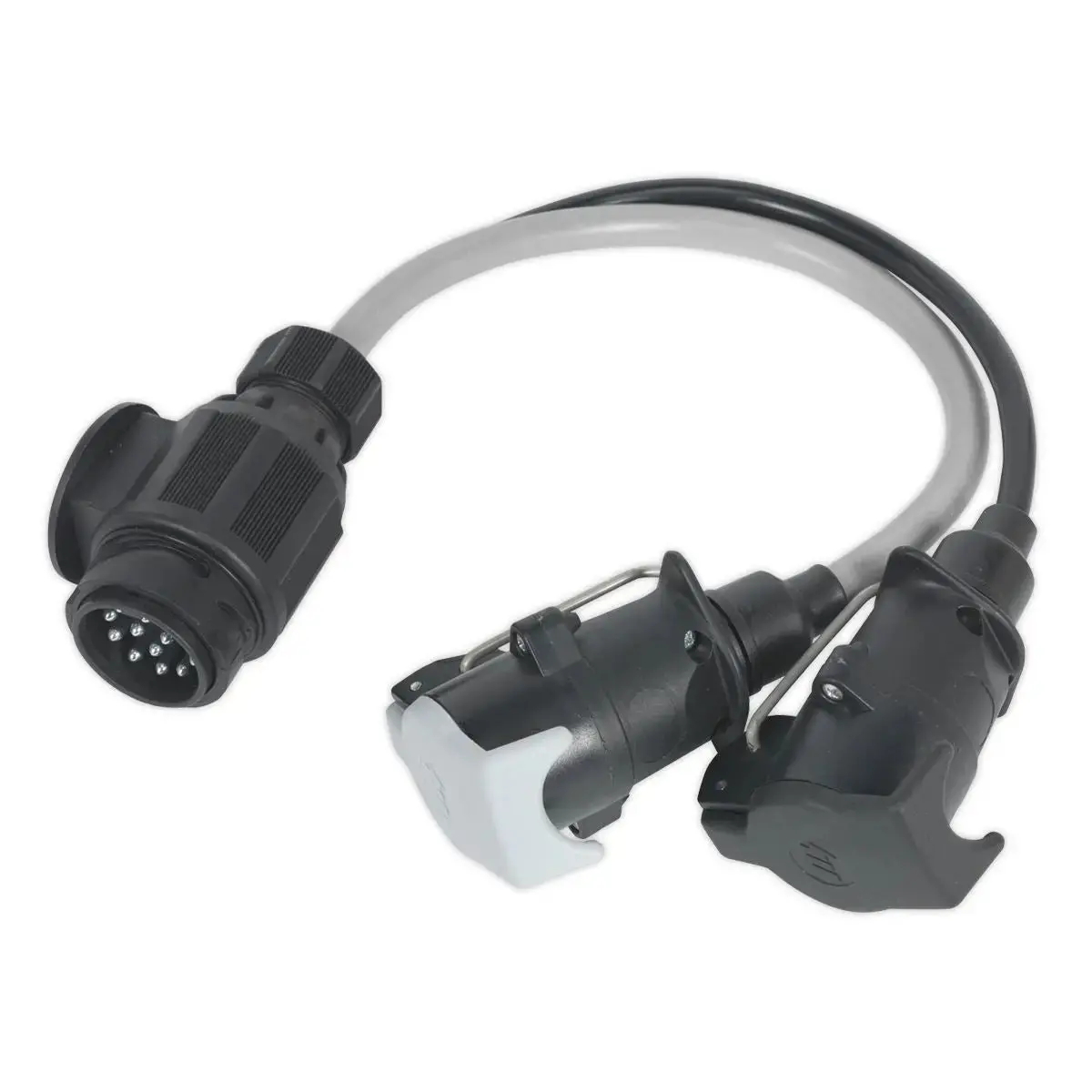 Sealey Conversion Lead 13-Pin Euro To 7-Pin N & S Type Plugs 12V 1