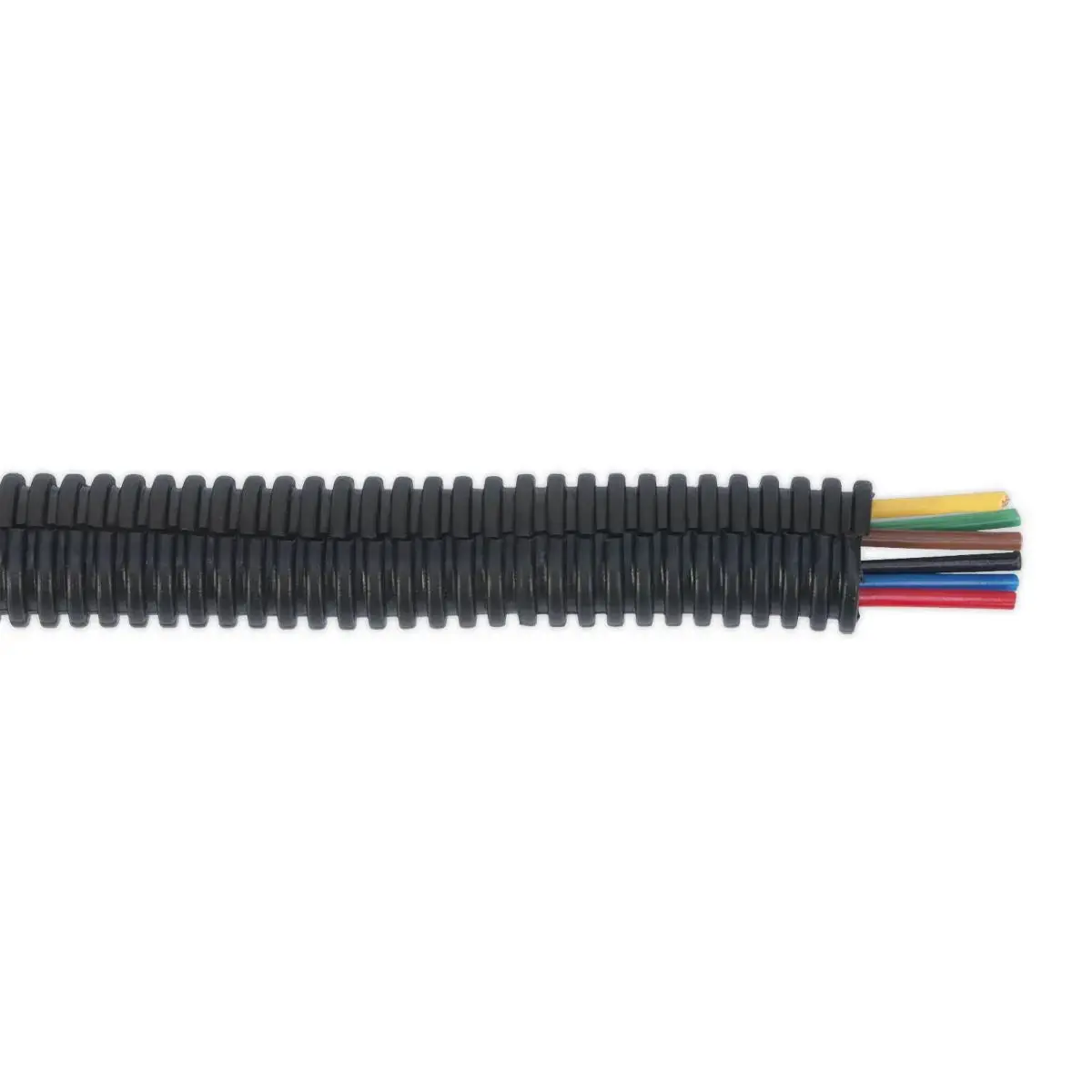 Sealey Convoluted Cable Sleeving Split Ø12-16Mm 100M 1