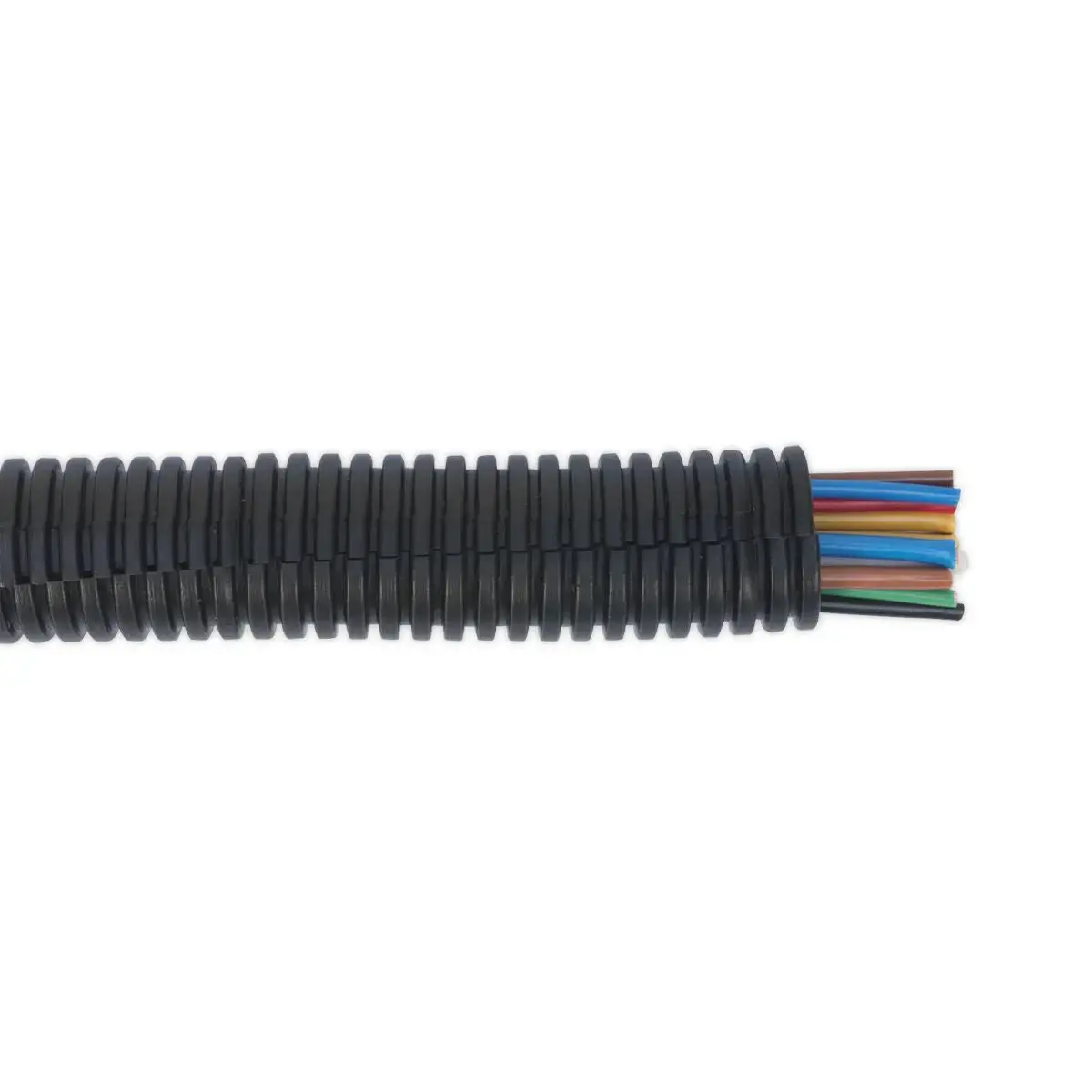 Sealey Convoluted Cable Sleeving Split Ø17-21Mm 10M 1