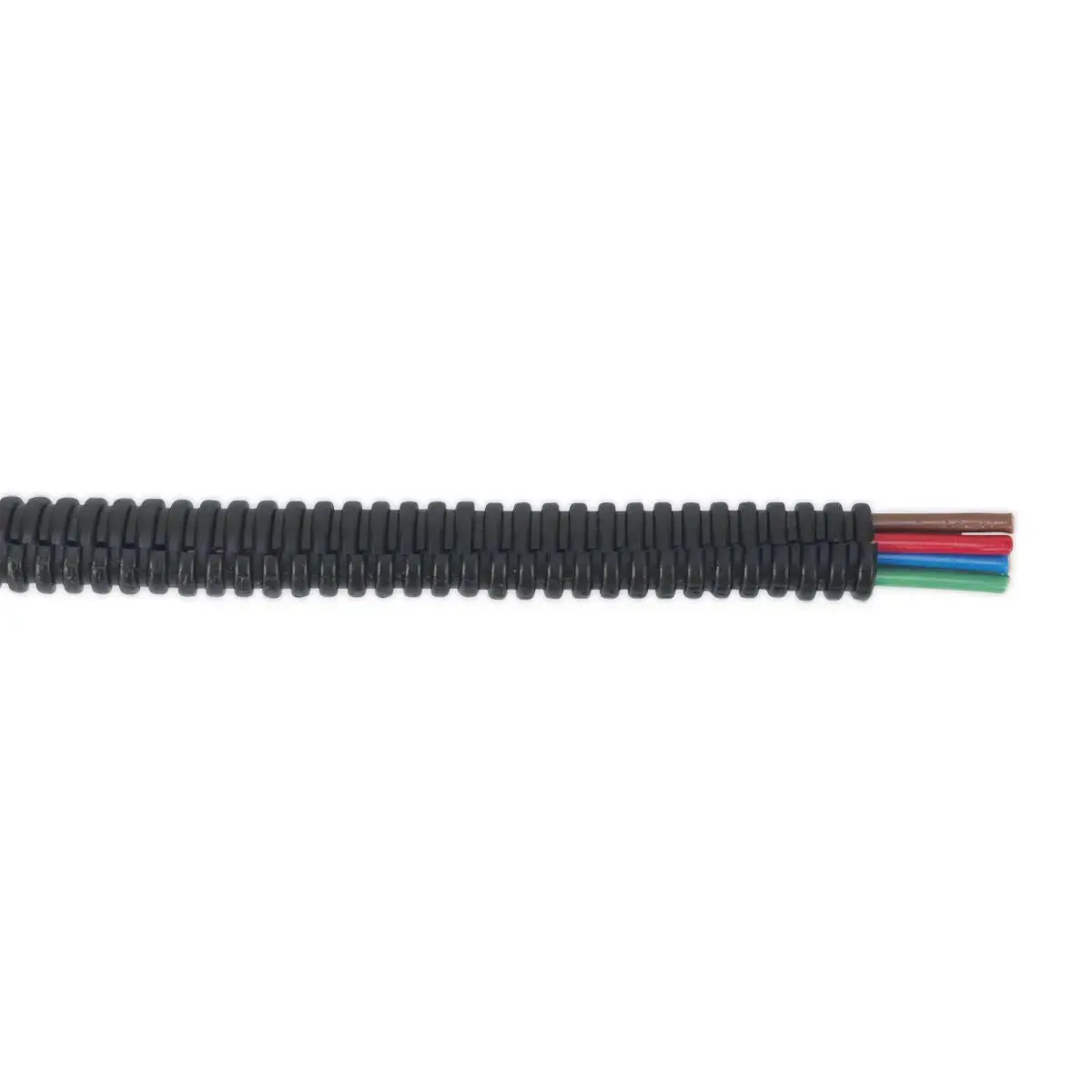 Sealey Convoluted Cable Sleeving Split Ø7-10Mm 100M 1