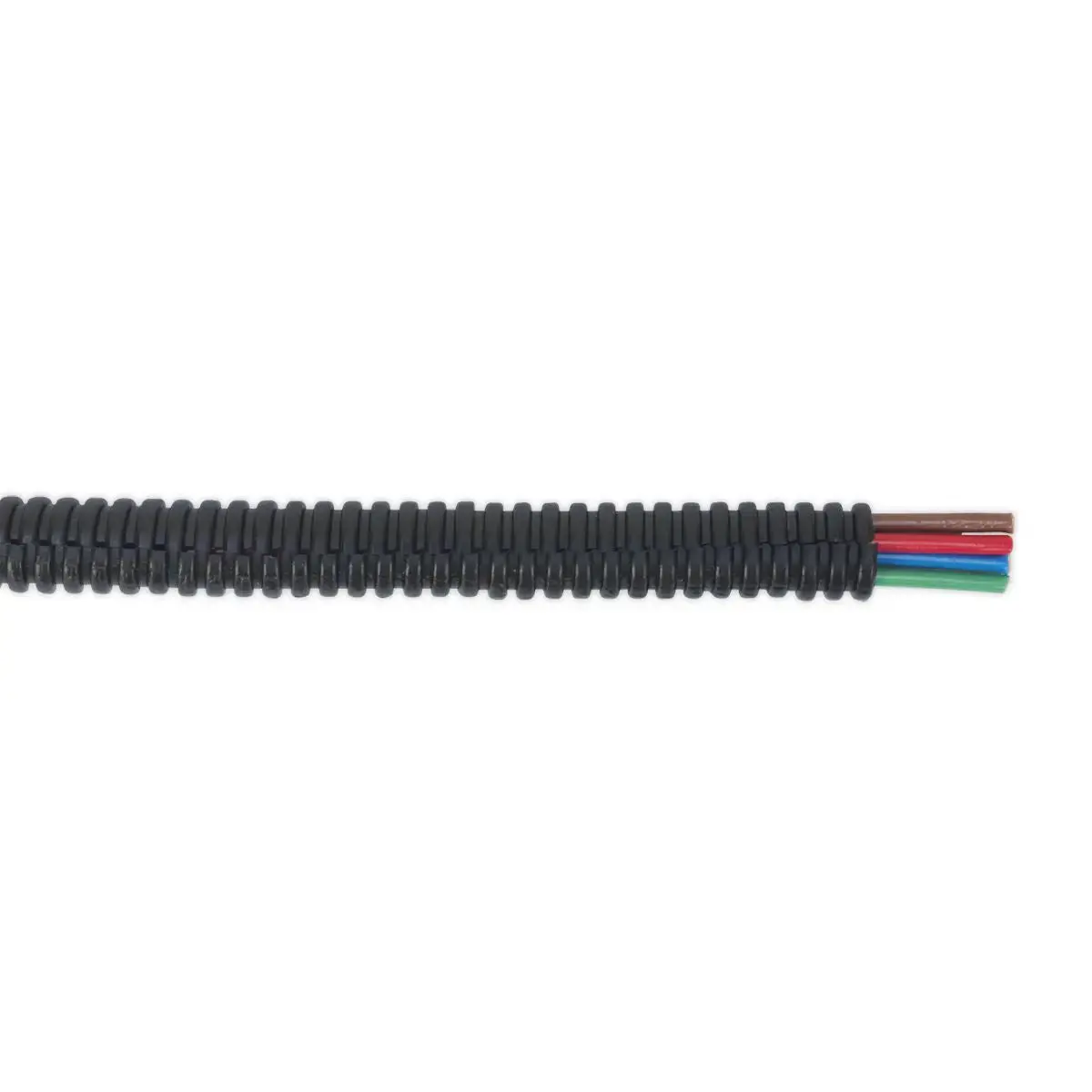 Sealey Convoluted Cable Sleeving Split Ø7-10Mm 50M 1